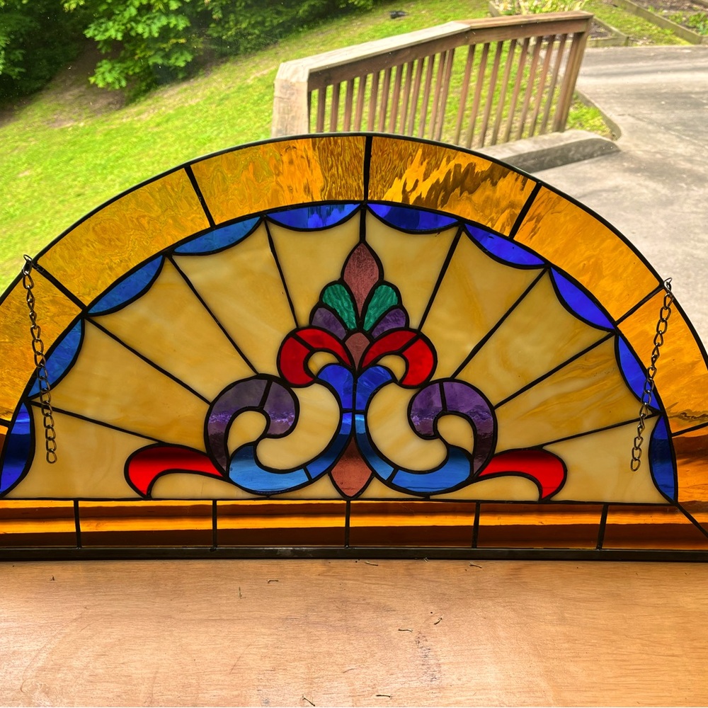 Custom made stained glass